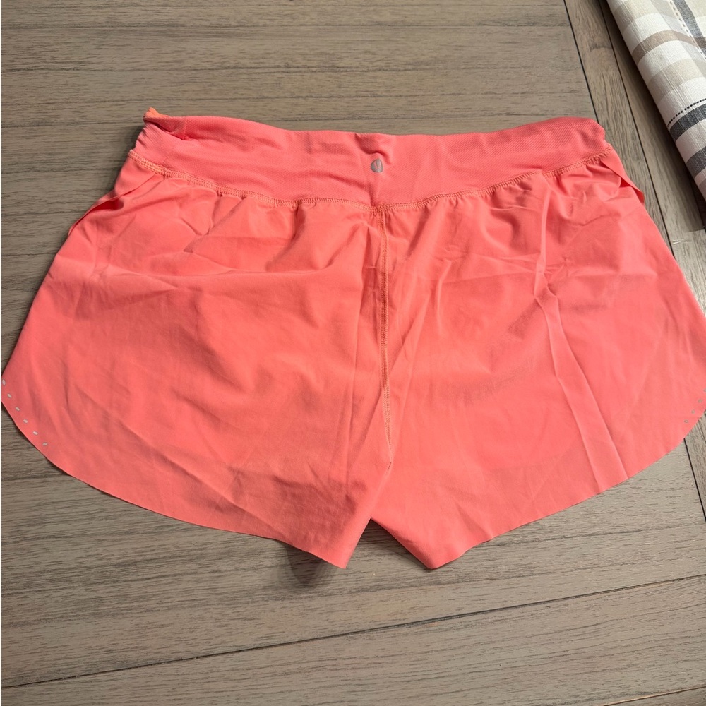 Lululemon Athletica Coral Athletic Shorts